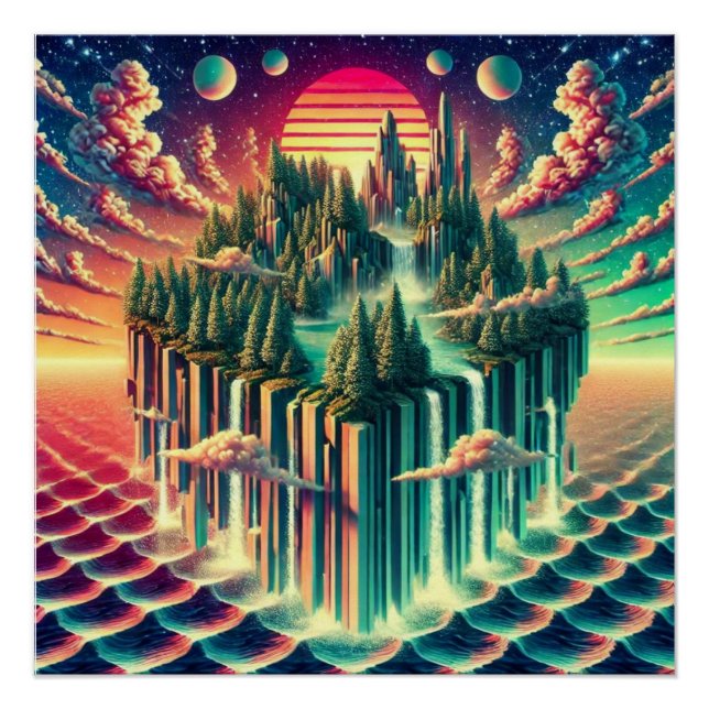 The Dream Island: A Metaphoric Voyage Poster (Front)