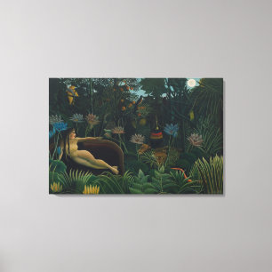 The Dream (Le Reve Exotique) by Henri Rousseau Canvas Print
