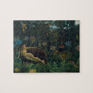 The Dream (Le Reve Exotique) by Henri Rousseau Jigsaw Puzzle