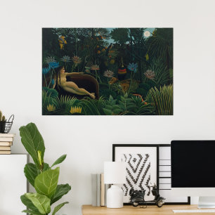 The Dream (Le Reve Exotique) by Henri Rousseau Poster
