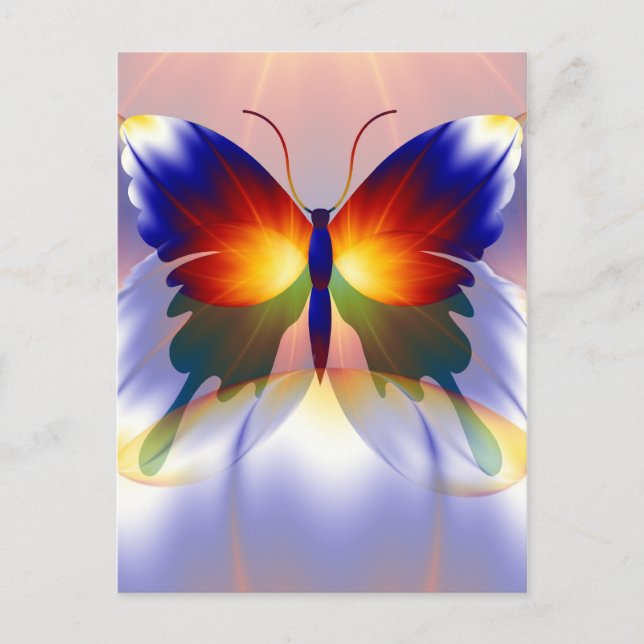The dream of a butterfly postcard (Front)