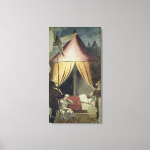 The Dream of Constantine, from The Legend of the T Canvas Print