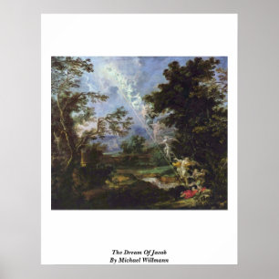 The Dream Of Jacob By Michael Willmann Poster