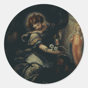 The Dream of Saint Joseph Classic Round Sticker
