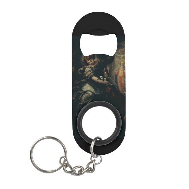 The Dream of Saint Joseph Keychain Bottle Opener (Front)