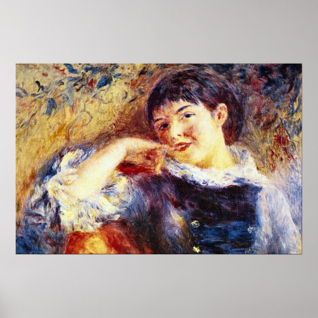 The Dreamer by Pierre Renoir Poster (Front)