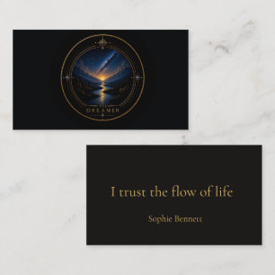 The Dreamer Pisces Personalized Archetype Business Card