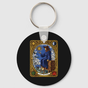 The Dreamer (the Fool) Mayor Arcana Tarot Card Got Keychain