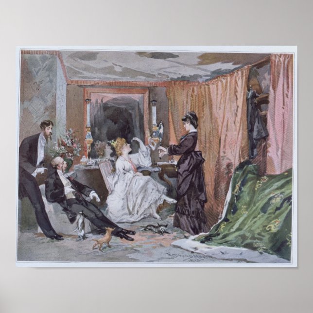 The Dressing Room of Hortense Schneider Poster (Front)