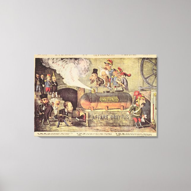The Dreyfus Affair Canvas Print (Front)