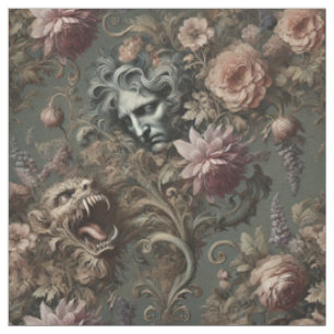 The Driftkeeper’s Paradox – Gothic Statement Tile Fabric