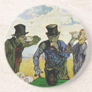 The Drinkers by Vincent van Gogh Coaster