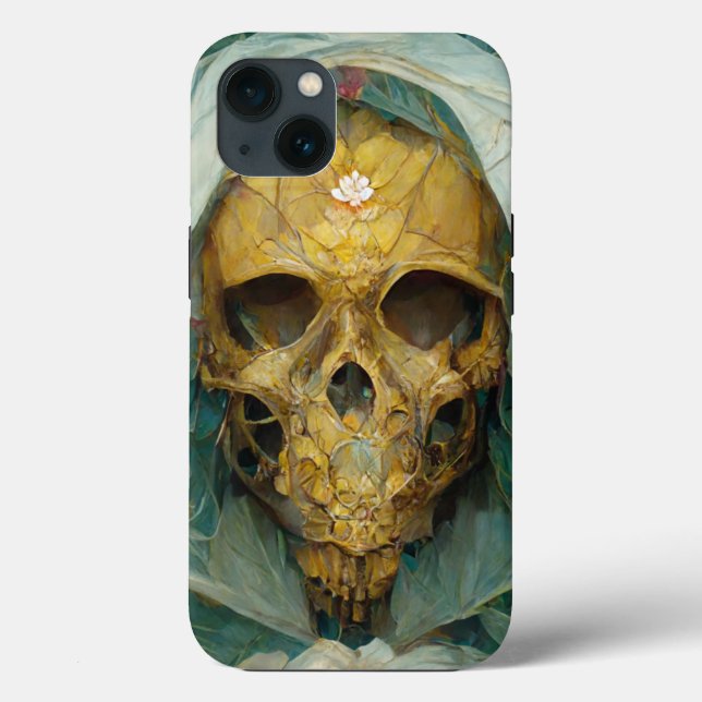 The Drone Bee Skull Fantasy Sci-Fi Case-Mate iPhone Case (Back)