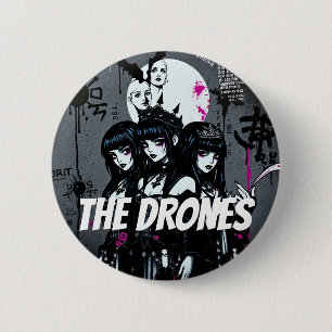 THE DRONES Dark 2 Inch Round Button