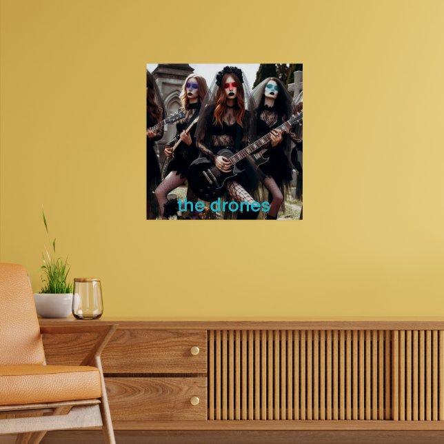 The Drones Official Poster  (Living Room 2)