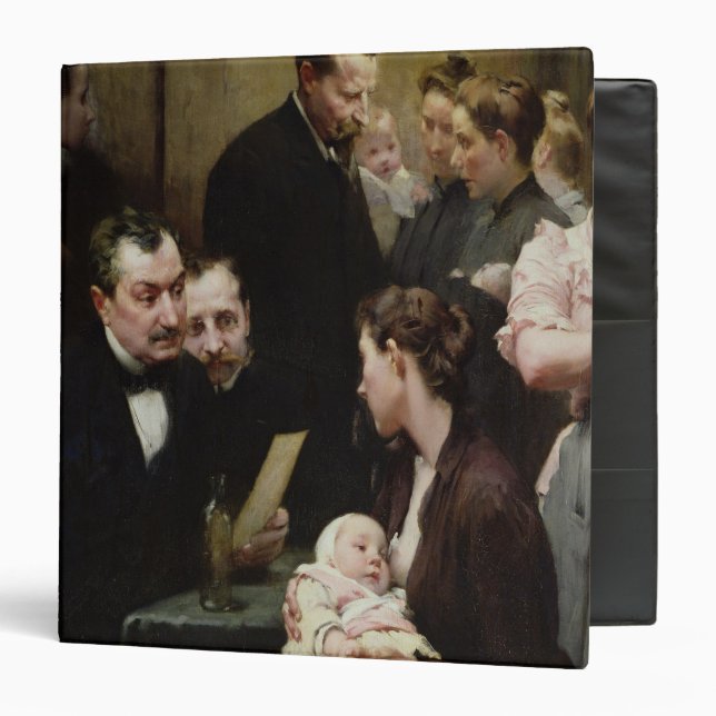 The Drop of Milk in Belleville: Doctor Variot's Binder (Front/Inside)