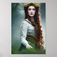 The Druid Queen Fantasy Art