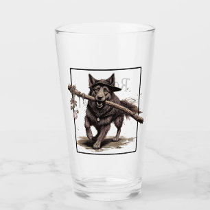 The Druid, Rogue & Rye Pint Glass