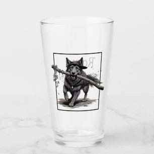 The Druid, Rogue & Rye Pint Glass