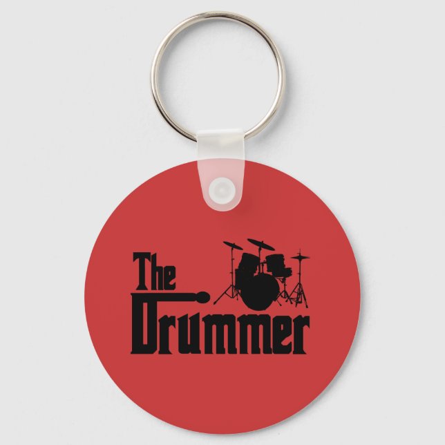 The Drummer Keychain (Front)