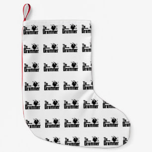 The Drummer Small Christmas Stocking