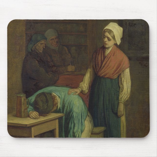 The Drunkard Mouse Pad (Front)