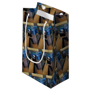 The Drunken Sailor Painting by Alfred Fox Small Gift Bag