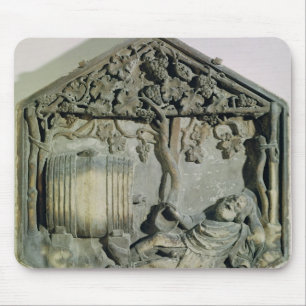 The Drunkenness of Noah, hexagonal decorative Mouse Pad