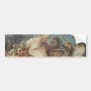 The Drunkenness of Silenus (by Carle van Loo) Bumper Sticker