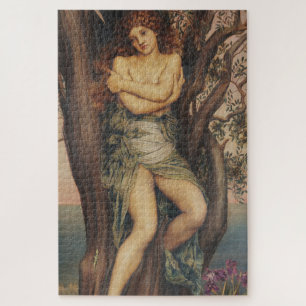 The Dryad (Tree Nymph) (by Evelyn De Morgan) Jigsaw Puzzle