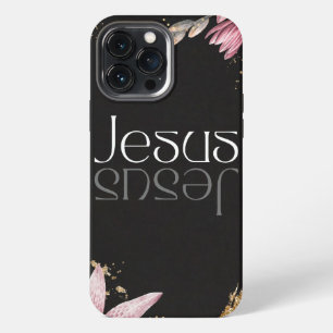 The dubble Jesus faith christian elegant floral iPhone 13 Pro Max Case