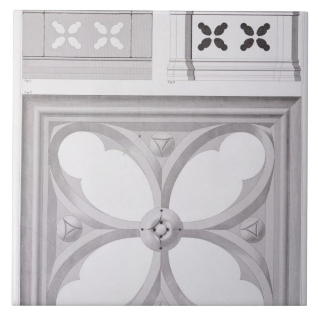 The Ducal Palace, Compartments of the Southern Bal Tile (Front)