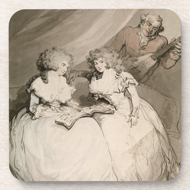 The Duchess of Devonshire and her Sister, the Coun Coaster (Front)