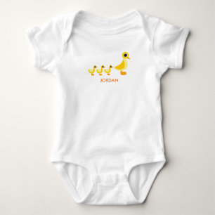 The Duck Family Baby Bodysuit