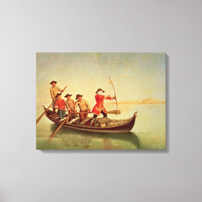 The Duck Hunt Canvas Print (Front)