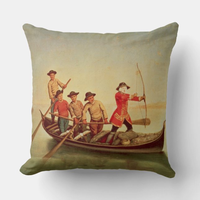 The Duck Hunt Throw Pillow (Front)