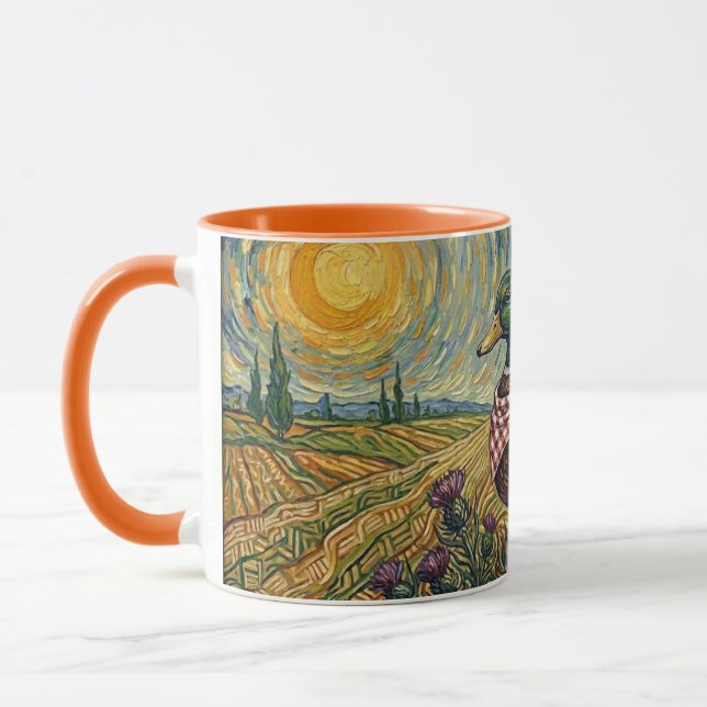 the duck in the habitat mug (Left)