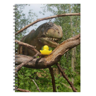 The Duck Vs. T-Rex Notebook