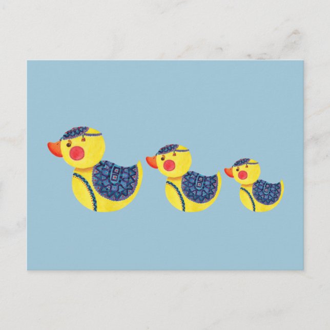 The Ducky Duck Postcard (Front)