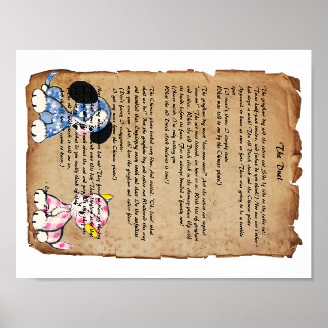 The Duel by Eugene Field Poster (Front)