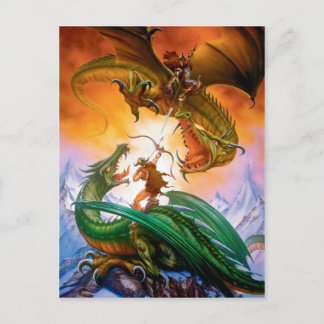 The Duel Dragon Postcard