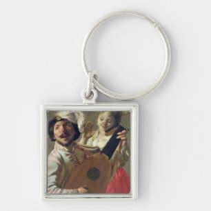 The Duet, 1628 Keychain