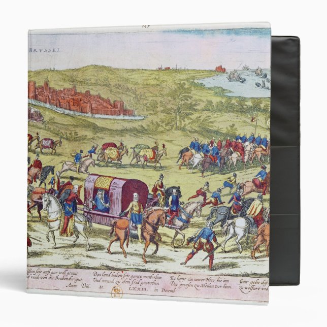 The Duke of Alba, recalled to Spain Binder (Front/Inside)