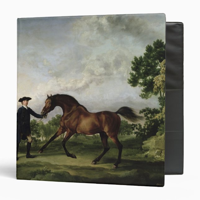 The Duke of Ancaster's bay stallion "Blank" Binder (Front/Inside)