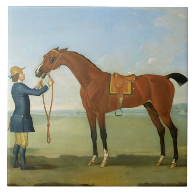 The Duke of Devonshire's Flying Childers, 1742 (oi Tile (Front)