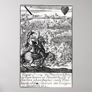The Duke of Marlborough Defeats Poster