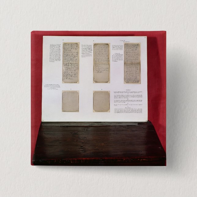 The Duke of Wellington's battle orders 2 Inch Square Button (Front)