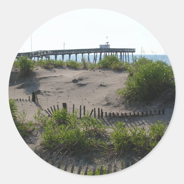 The Dunes Classic Round Sticker (Front)