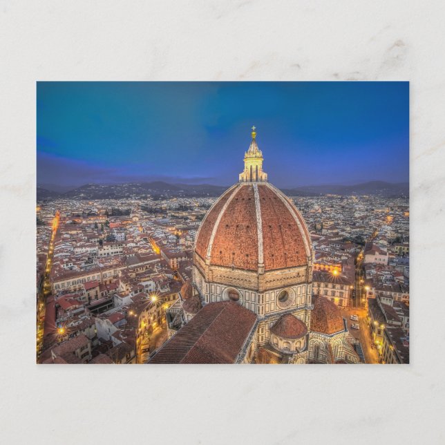 The Duomo in Florence, Italy Postcard (Front)