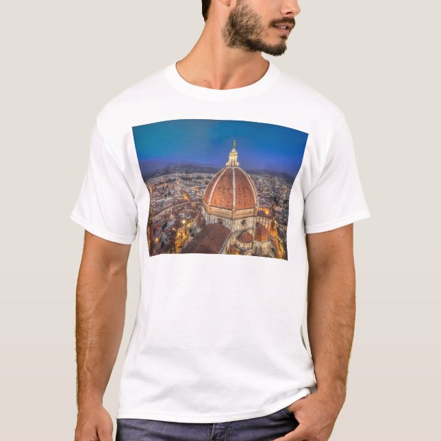The Duomo in Florence, Italy T-Shirt (Front)
